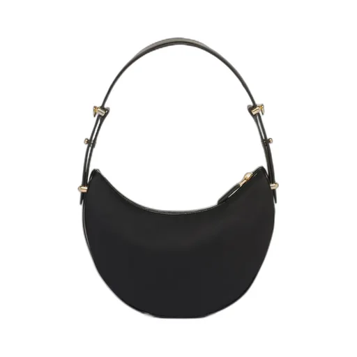 Logo-Plaque Zipped Handbag
