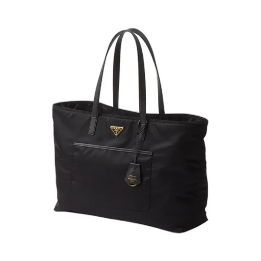 Re-Edition 1978 Large Re-Nylon And Saffiano Leather Tote Bag