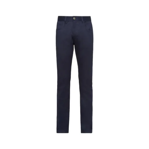 High-Waist Straight-Leg Jeans