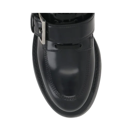 Round-Toe Lace-Up Shoes