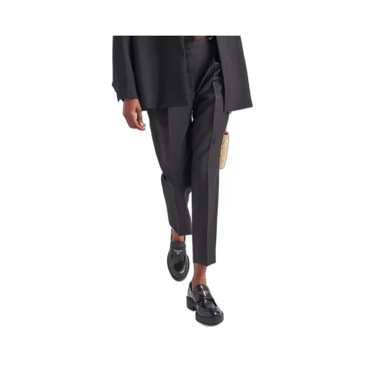 High Waist Tailored Trousers