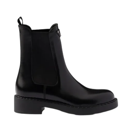 Round-Toe Ankle Boots
