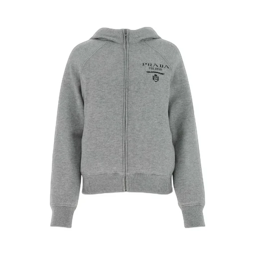 Logo Detailed Zip-Up Jacket