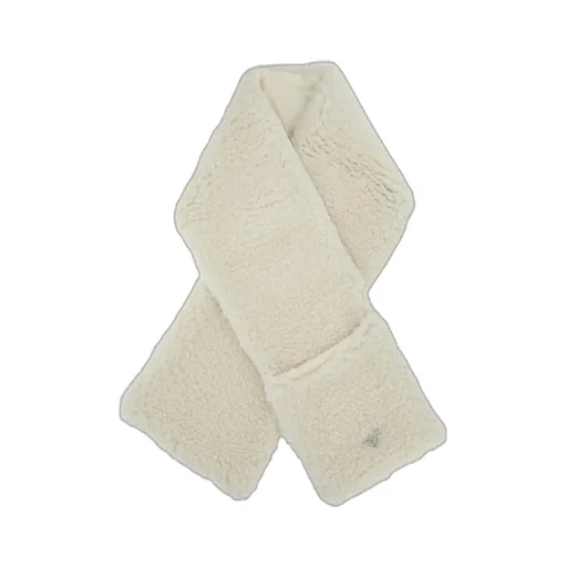 Teddy Logo-Plaque Scarf