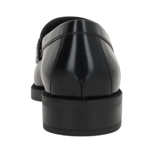 Logo Plaque Slip-On Loafers