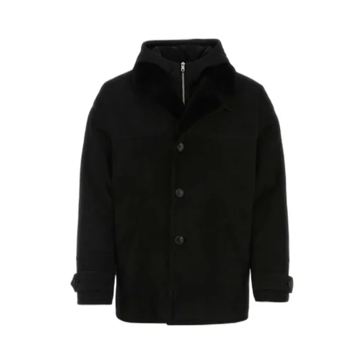 High-Neck Long-Sleeved Jacket