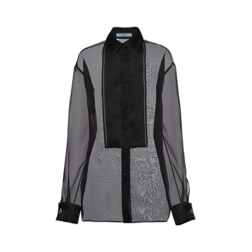 See-Through Long-Sleeved Shirt