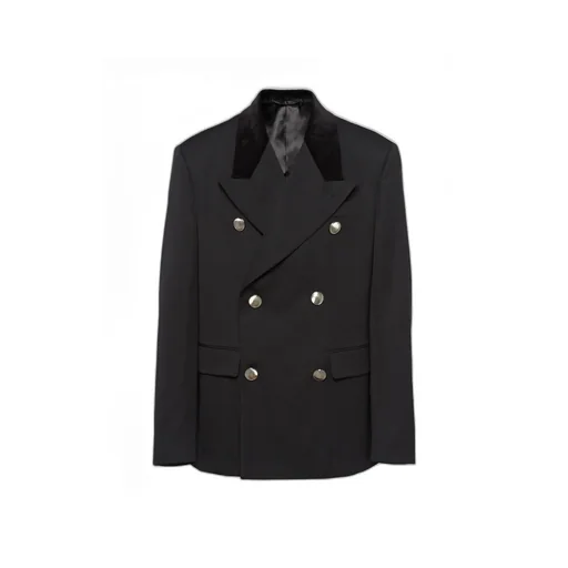 Double-Breasted Tailored Blazer