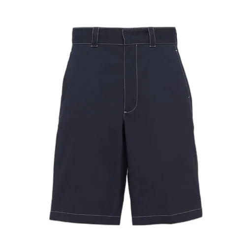 Stretch Poplin Bermudas