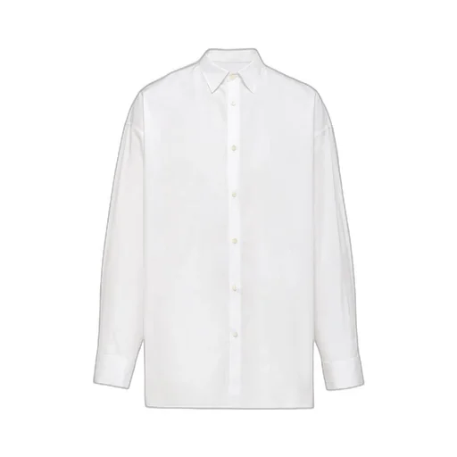 Buttoned Long-Sleeved Shirt