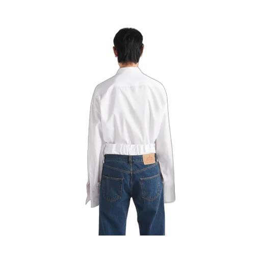Buttoned Long-Sleeved Shirt