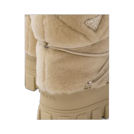 Logo Plaque Chunky Ankle Boots
