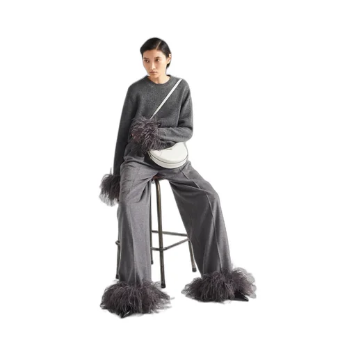 Wide-Leg Trousers
