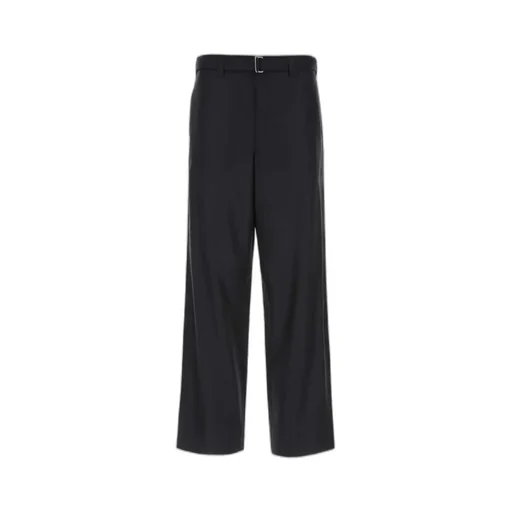 Belted Straight Leg Pants