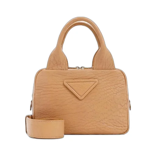 Leather Logo Handbag