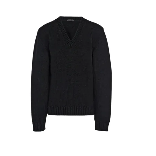 Shetland Wool V-Neck Sweater