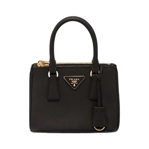 Galleria Saffiano Leather Mini Logo Handbag