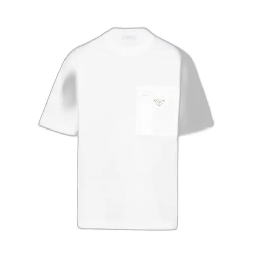 Logo Plaque Crewneck T-Shirt