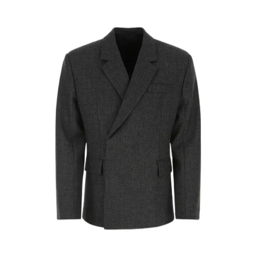 Double-Breasted Long Sleeved Blazer