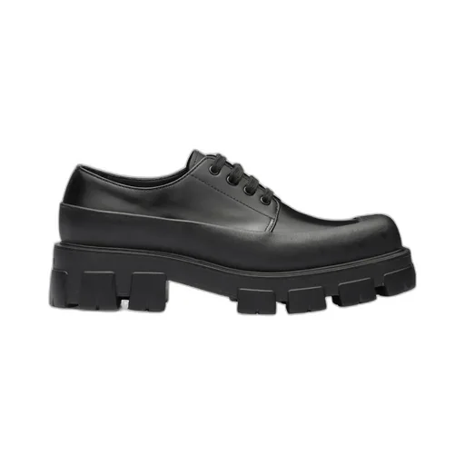 Chunky Lace-Up Derby Shoes