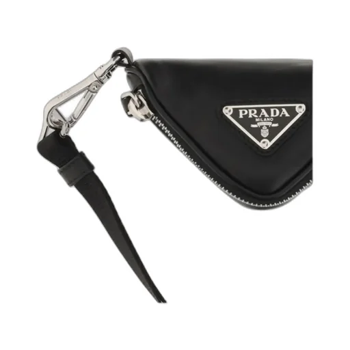 Triangular Leather Pouch