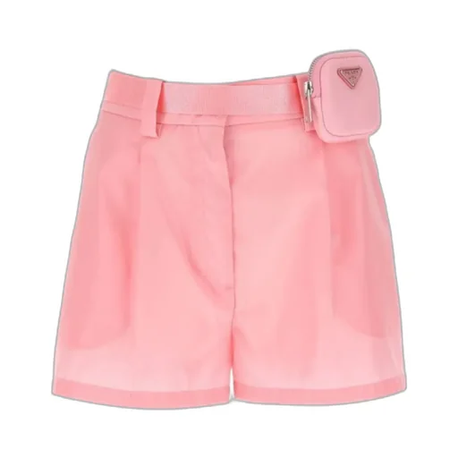 Belted Pouch Shorts
