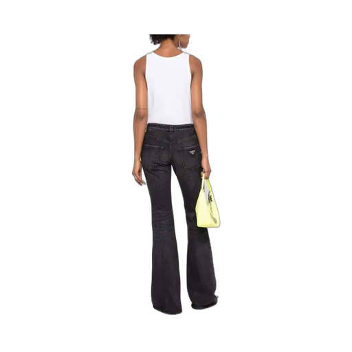 Low-Rise Flared Leg Jeans