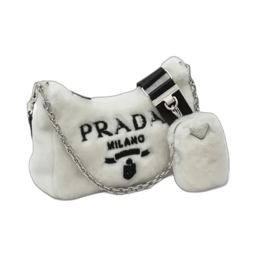 Re-Edition 2005 Mini Logo Three-In-One Shoulder Bag