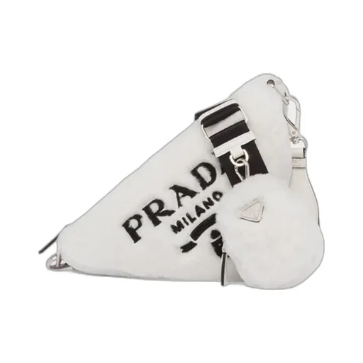 Triangle Logo Shoulder Bag