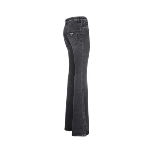 Low-Rise Flared Leg Jeans