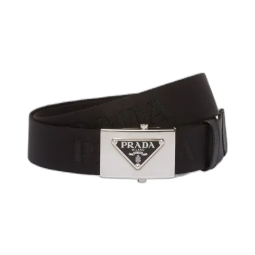 Triangle Logo Buckle Belt