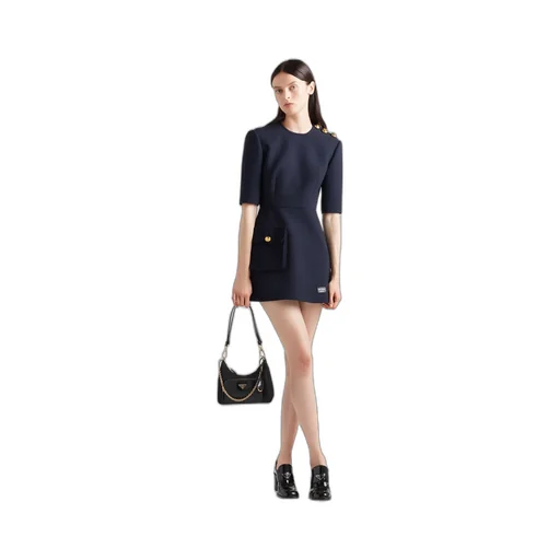 Chain-Linked Zipped Handbag