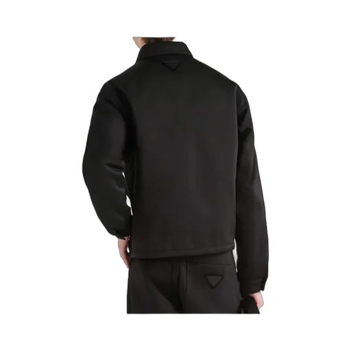 Cotton And Silk Blouson Jacket