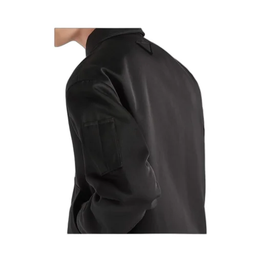 Cotton And Silk Blouson Jacket