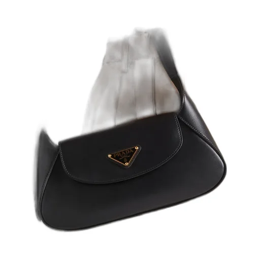 Triangle-Logo Small Shoulder Bag