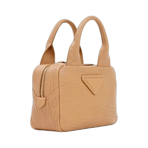 Leather Logo Handbag