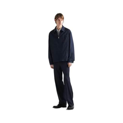 Stretch Cotton Blouson Jacket