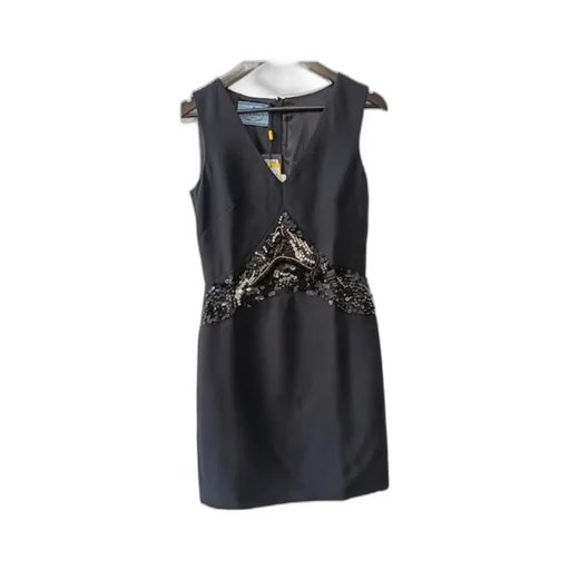 V-Neck Sleeveless Dress