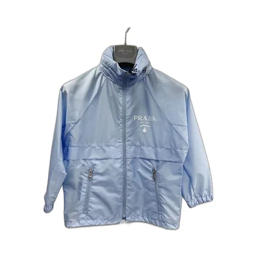 Logo Zipper Casual Jacket