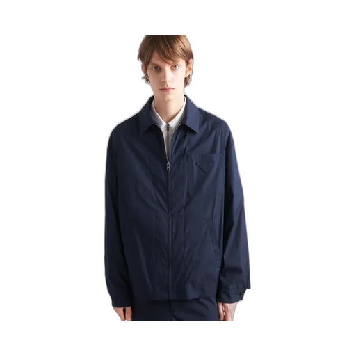 Stretch Cotton Blouson Jacket