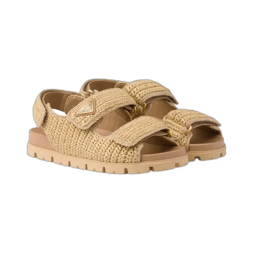 Woven Fabric Sandals