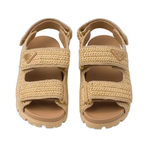 Woven Fabric Sandals