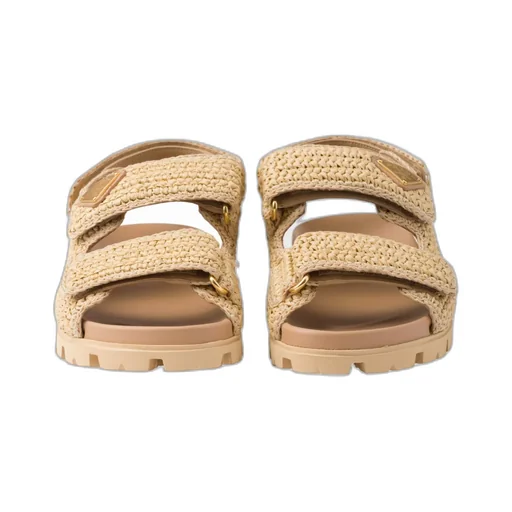 Woven Fabric Sandals
