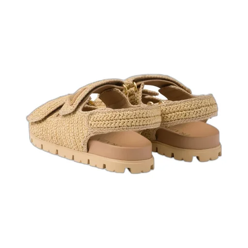 Woven Fabric Sandals