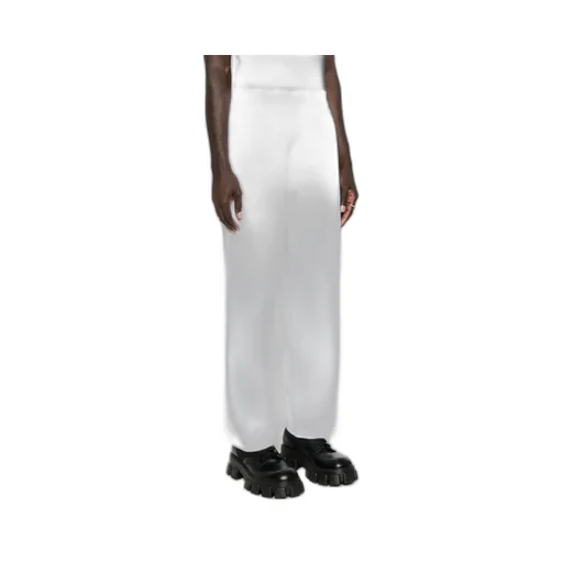 Mid-Rise Tapered Leg Trousers