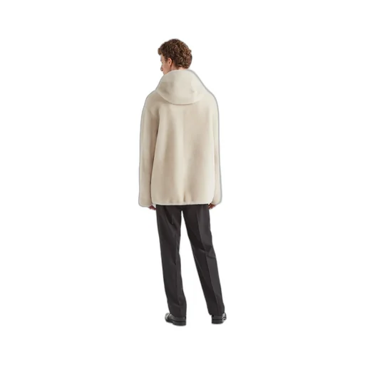 Zip-Up Hooded Coat