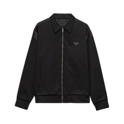 Logo Detailed Zip-Up Jacket