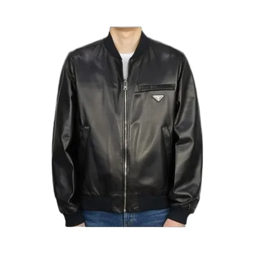 Nappa Leather Bomber Jacket