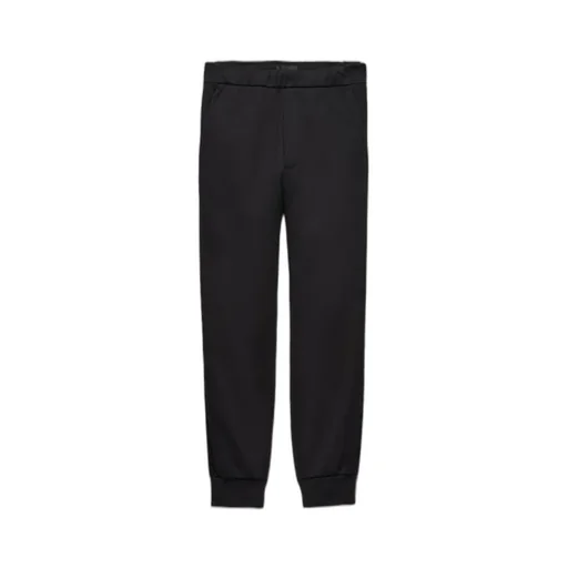 Technical Fleece Trousers With Duchesse Details