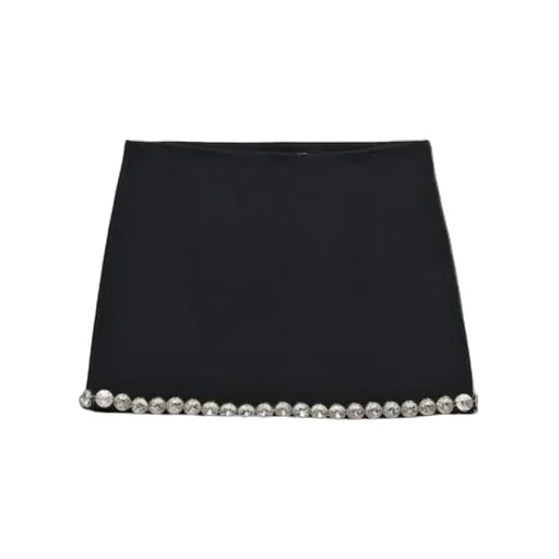 Sablè Crystal Embellishment Mini Skirt